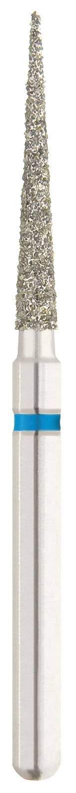 Dental Bur - Diamond Conical Pointed 859 - Med Grit - 19mm FG (standard length) - 5 pack