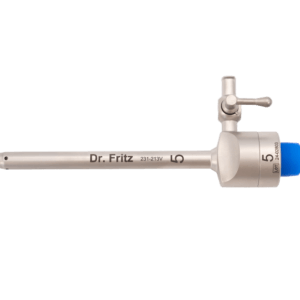 Dr. Fritz Laparoscopie werkkanaal 5.5mm , 7cm met 3-weg kraan