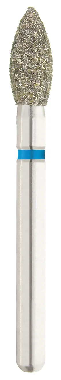 Dental Bur - Diamond Football - Med Grit - 19mm FG (standard length) - 5 pack