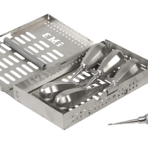 6pc winged elevator set in S/S holder/case (size 1-6mm)