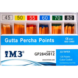 Gutta Percha Points - 28mm - ISO 45-80 - 120pcs