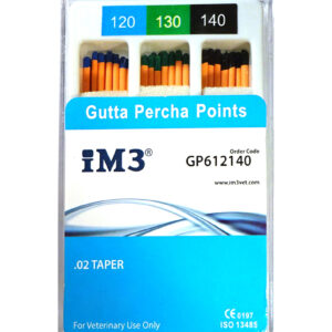 Gutta Percha Points - 60mm - ISO 120-140 - 60pcs