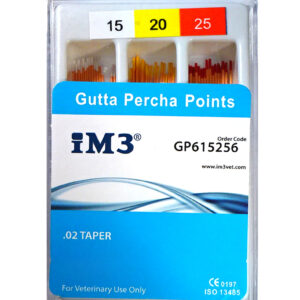 Gutta Percha Points - 60mm - ISO 15-25 - 60pcs