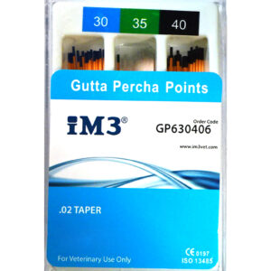 Gutta Percha Points - 60mm - ISO 30-40 - 60pcs