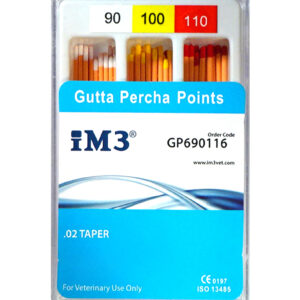 Gutta Percha Points - 60mm - ISO 90-110 - 60pcs