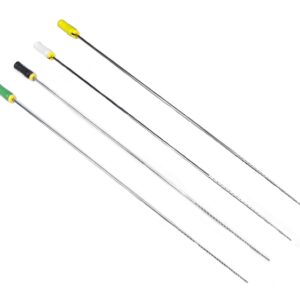 H-File (steel) 120mm 0.35 to 0.50 Assorted Set (4 pack)