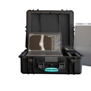 Mobiel DR systeem paard met 14x17” panel