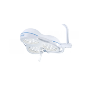 Operatielamp Dr. Mach LED 300 DF plafondmodel met dubbele lampkop en hoge lichtintensiteit voor chirurgische verlichting