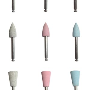 Polishing Rubber Set - RA - 9pcs