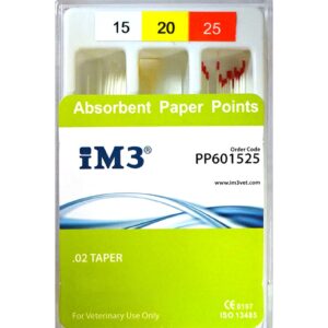 Paper Points - 60mm - ISO 15-25 - 60pcs