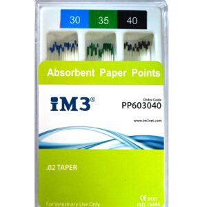 Paper Points - 60mm - ISO 30-40 - 60pcs