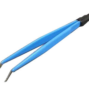 Alsatom bipolaire pincet gebogen 16cm voor de MPC-serie