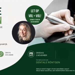 UD-Vet Dentale Nascholing Avonden met Esther Vamos BE