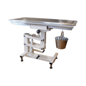 Vuilwerktafel Standard-Line elektrisch voor dierenkliniek met hygiënisch en verstelbaar werkoppervlak