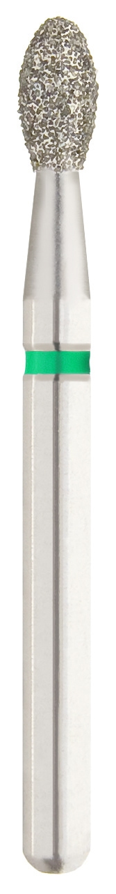 Dental Bur - Diamond Egg 379 023 - Rough Grit - 19mm FG (standard length) - 5 pack